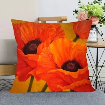 Наволочка Red Poppy 40x40 см