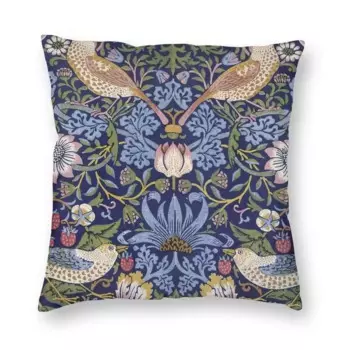 Наволочка с цветочным рисунком 40x40 см