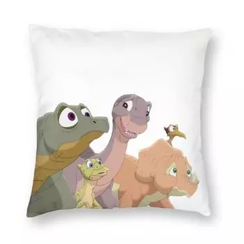 Наволочка The Land Before Time из полиэстера и льна