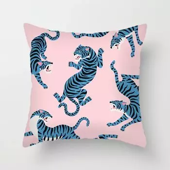 Наволочка Тигр Полиэстер 40x40 см