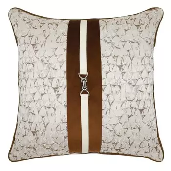 Наволочка Vialinen квадратная с вышивкой 45x45