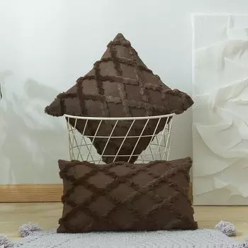 Наволочки inyahome Бохо из искусственной шерсти