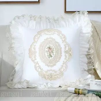 Наволочки Julliette Dream бархатные с вышивкой 30x50 см