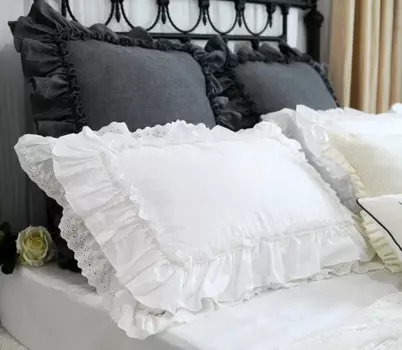 Наволочки Julliette Dream, белые, хлопковые