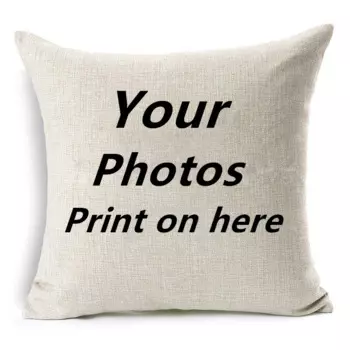 Наволочки с принтом, полиэстер/хлопок