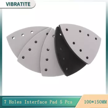 Наждачная бумага VIBRATITE 100*150*150 мм, 7 отверстий