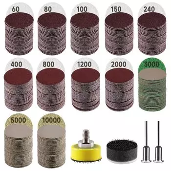 Наждачная бумага VIBRATITE 364 шт., 60-10000 гр.