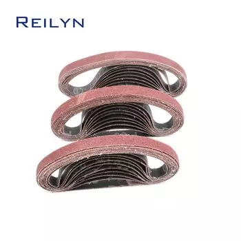 10 шт. 330x10 мм песчаная лента наждачная бумага полировальная лента шлифовальная лента шлифовальная лента наждачная бумага полировальный материал