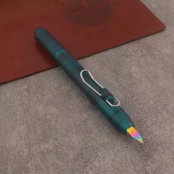 Нажимная перьевая ручка Chouxiongluwei прозрачная