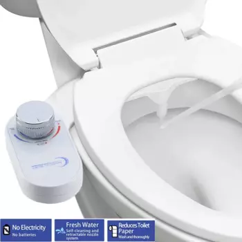 Неэлектрический распылитель для биде из АБС для женщин и девушек, спрей для пресной воды, механическое биде, сиденье для унитаза, мусульманское моющее