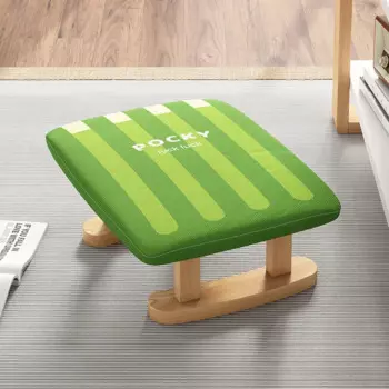 Небольшой Стул, домашняя креативная Милая скамейка, ленивая ткань, гостиная, диван, стул, многофункциональный полосатый круглый стул, низкий стул для детей