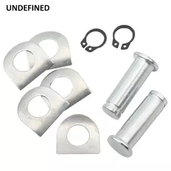 Нечеткие мотоциклетные колышки для ног, комплект креплений, шпильки для Harley Touring Road King Dyna Sportster 883 1200 Softail, универсальные