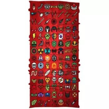 Necko Heroes Buff Бандана, маска для лица Red-DN0380 444983018