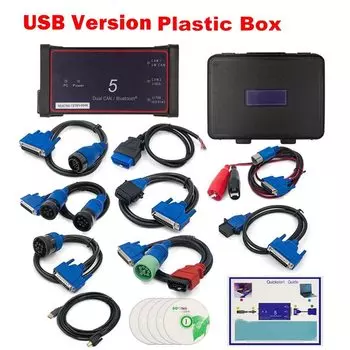 Недостаток тележек, трейлеров, Adapter5 DPA5 Heavy Duty Truck сканер Dpa5 Bluetooth / USB инструменту диагностики DPA 5 Поддержка многоязычности