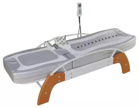 Нефритовая роликовая музыкальная массажная кровать MP3 с подъемником для спинки матраса