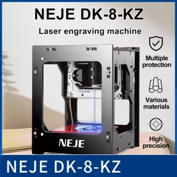 NEJE CNC DIY Лазерный гравировальный станок KZ 3000 МВт kz1500 МВт kz 2000 МВт Быстрый мини-принтер с логотипом Марки Резак Деревообработка Дерево Пластик