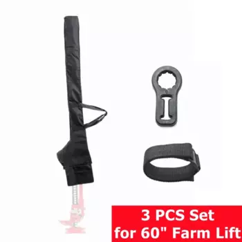 Нейлоновая защитная сумка для хранения и прочная резиновая ручка-держатель для фиксации домкрата Hi Farm 48 дюймов и 60 дюймов, водонепроницаемый, пыленепроницаемый