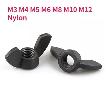 Нейлоновые гайки-бабочки M3 M4 M5 M6 M8 M10 M12