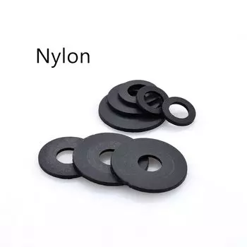 Нейлоновые шайбы ZILIN CORA черные и белые М2-М24