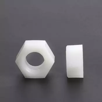 Нейлоновые шестигранные гайки M2-M20