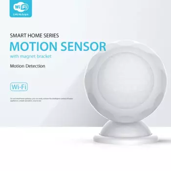 NEO WiFi Новый PIR датчик движения мини-датчик движения белого цвета интеллектуальная домашняя сигнализация с магнитным кронштейном
