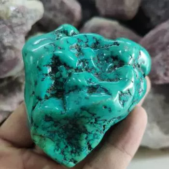 Необработанная бирюза DHFS 130-160г