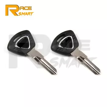 Необрезанный пустой ключ для мотоцикла 1/2/3 шт. для TRIUMPH Tiger 1050 Speed Triple 1050 Daytona 675 Street Triple 675 с черными лезвиями, кольца для ключей
