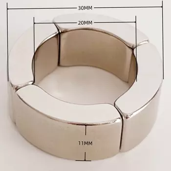 Неодимовые дуговые магниты XICIMAG N35 4 шт.