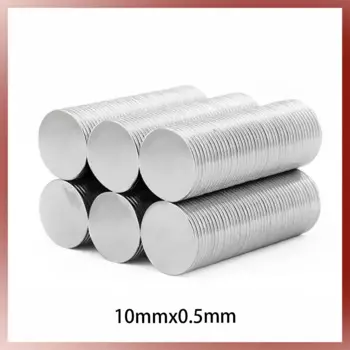 Неодимовый магнит N35, 10x100 мм, 50/200/0,5 шт.