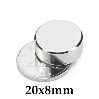 Неодимовый магнит N35, 50 шт., 20 мм X 8 мм