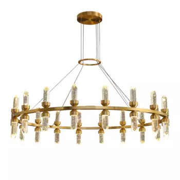 Неоклассическая хрустальная люстра JMZM, потолочная лампа для гостиной, виллы, столовой, роскошная светодиодный Люстра, Подвесная лампа