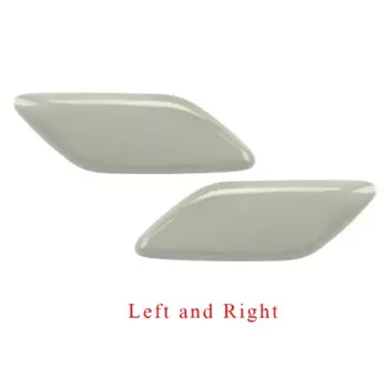 Неокрашенная насадка для омывателя передних фар ZUK, крышка для очистки фар для TOYOTA COROLLA E15 2006-2009 85045-12080 85044-12120