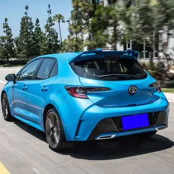 Неокрашенный праймер из АБС-пластика для хэтчбека Toyota Corolla, заднее крыло багажника, спойлер для губ, Стайлинг автомобиля
