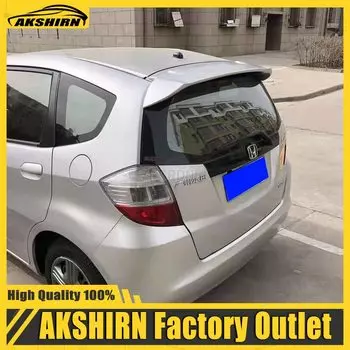 Неокрашенный задний спойлер из АБС-пластика на крышу багажника, крыло багажника для Honda Fit Jazz 2008 2009 2010 2011 2012 2013