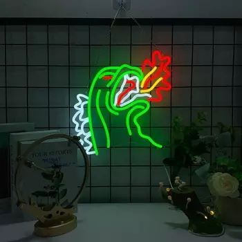 Неоновая лампа BMAD Ковбойский Кот