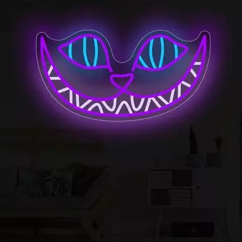 Неоновая лампа BMAD в виде кошки