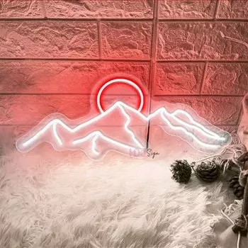 Неоновая лампа HDJSIGN "Горь и солнце"