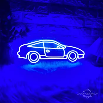 Неоновая подсветка для автомобиля, Настенный декор для игровой комнаты, спальни, USB-значок для доски, неоновая подсветка, украшение для игровой комнаты