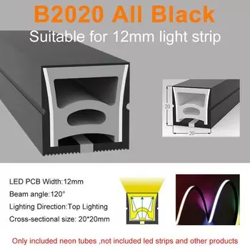 Неоновая силиконовая трубка LMODA RGB 1-5 м