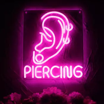 Неоновый светильник Heliwey 33x28 см