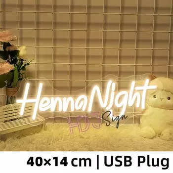 Неоновая вывеска HDJSIGN USB