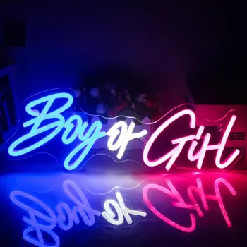 Неоновая вывеска ineonlife Boy or Girl