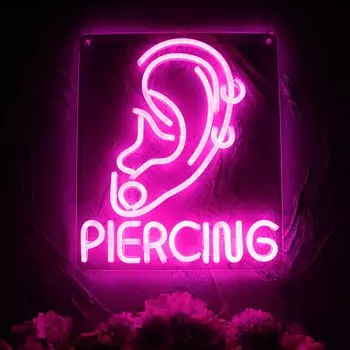 Неоновый светильник Heliwey 33x28 см