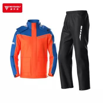 Непромокаемая мотоциклетная куртка и брюки Rainsuit с разрезом, разноцветная Светоотражающая фотовспышка, шляпа, чехол для обуви