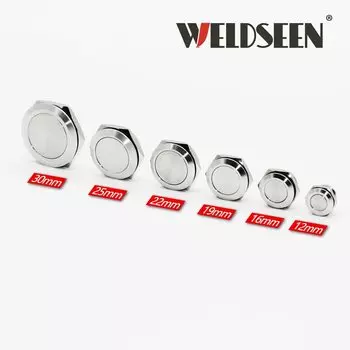 Нержавеющая сталь кнопочный переключатель WELDSEEN