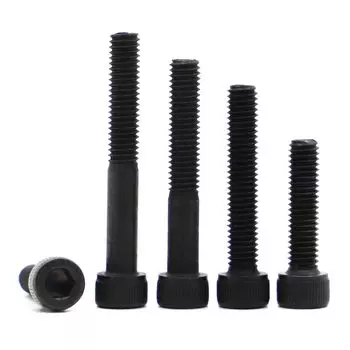 Нержавеющие шестигранные болты NLW M1.4-M10 черный 12.9