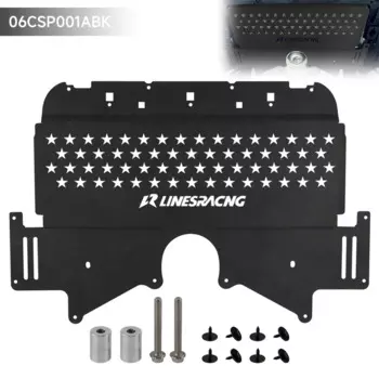 Нескользящая пластина масляного радиатора для BMW G80 G82 M3 M4 G87 M2 2021-2024, алюминий, серебристый/черный