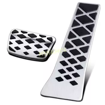 Нескользящая стальная накладка на педаль ножного тормоза, аксессуары для перчаток для Hyundai Tucson Santa Fe Cruz Sonata Kia Sportage K5 Stinger