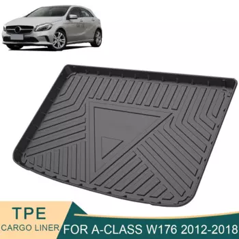 Нескользящие Коврики для багажника Mercedes-Benz A-Class W176 2012-2018
