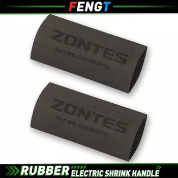Нескользящие термоусадочные ручки для мотоциклов ZONTES 350D 350E 350M M125 125M ZT350E с логотипом ZONTES